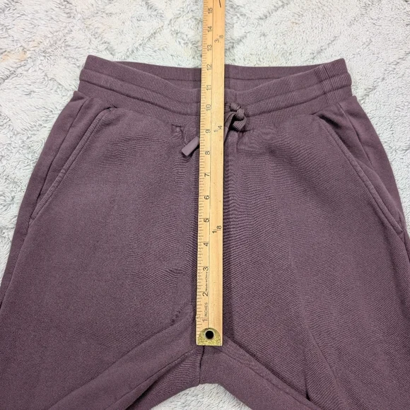 Cozy Earth Sweatpants Womens XS Purple Fig Chelsea Cotton French Terry Lounge - Picture 5 of 8
